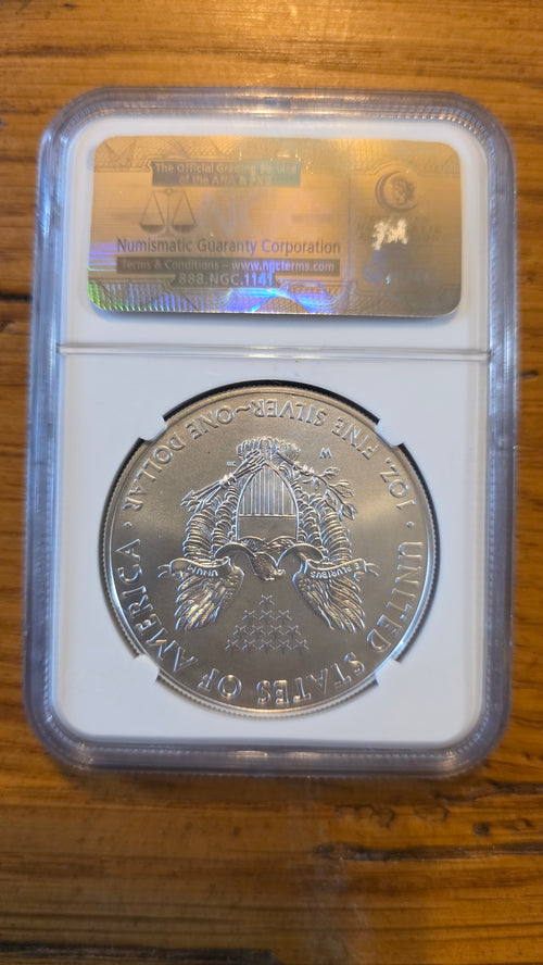 2012-W American Silver Eagle NGC MS70 First Releases