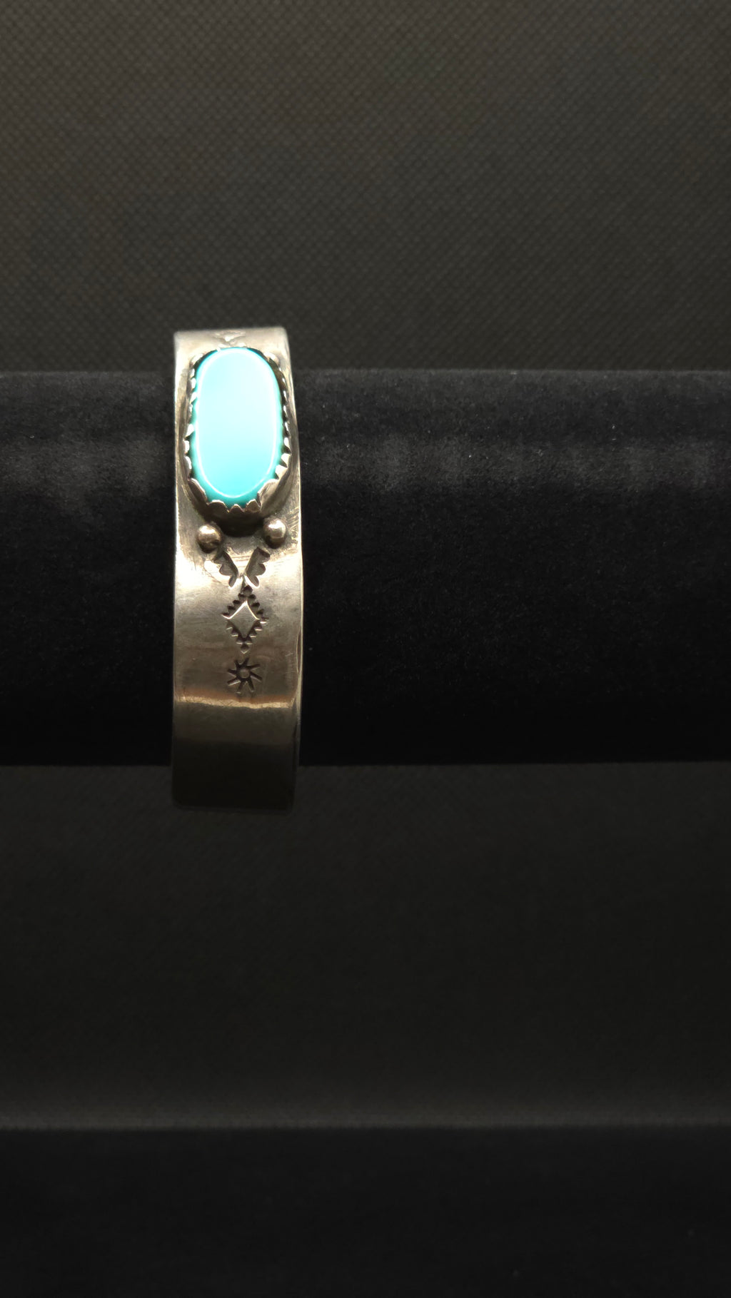 Vintage Native American Turquoise Cuff Bracelet