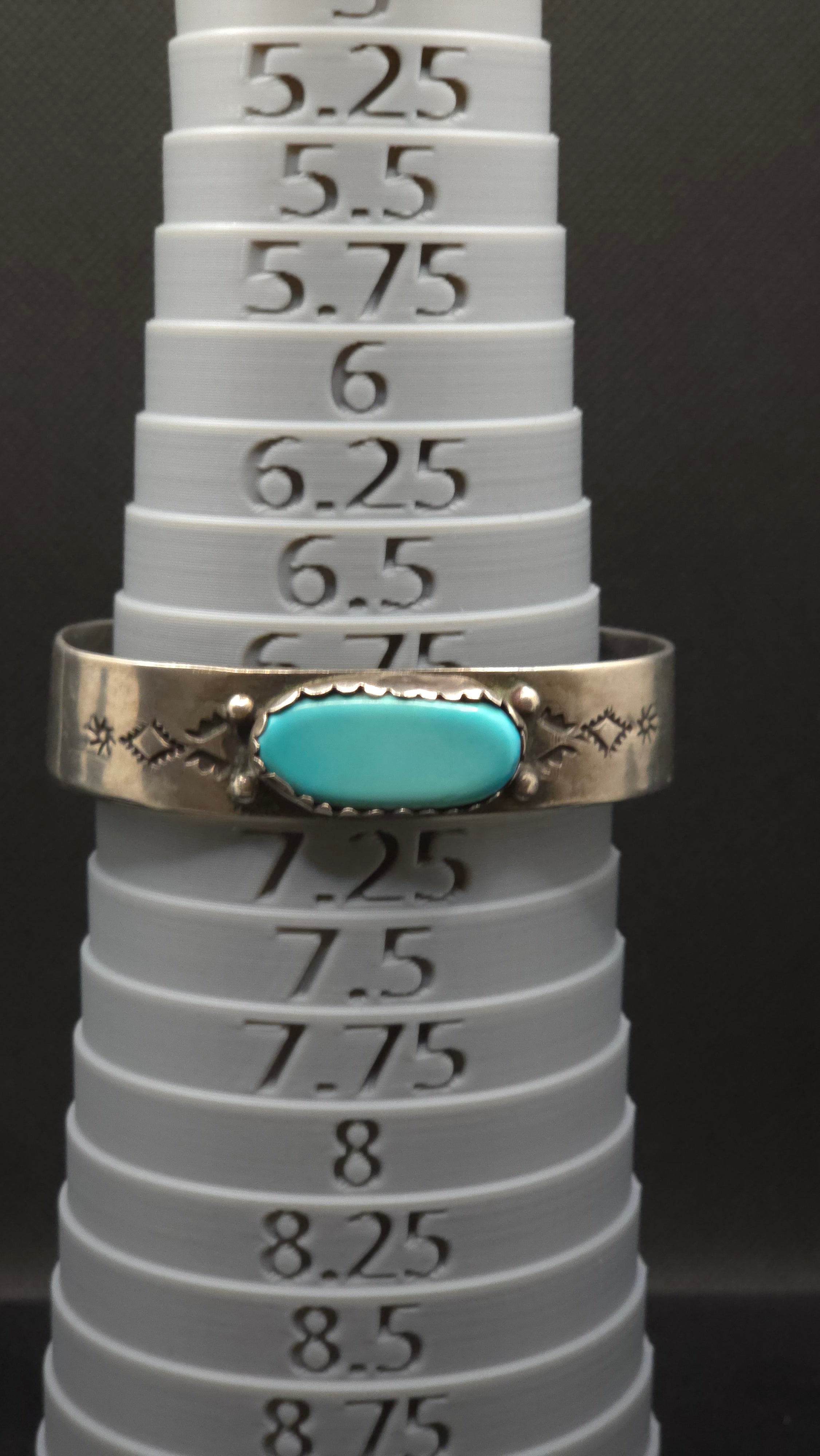 Vintage Native American Turquoise Cuff Bracelet
